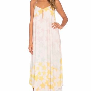 Mara Hoffman star print midi dress
